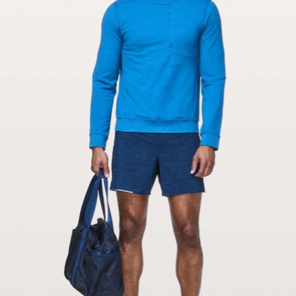 Lululemon Surge Shorts Men’s Small Blue Haze Navy Liner Athletic Training - Picture 1 of 8